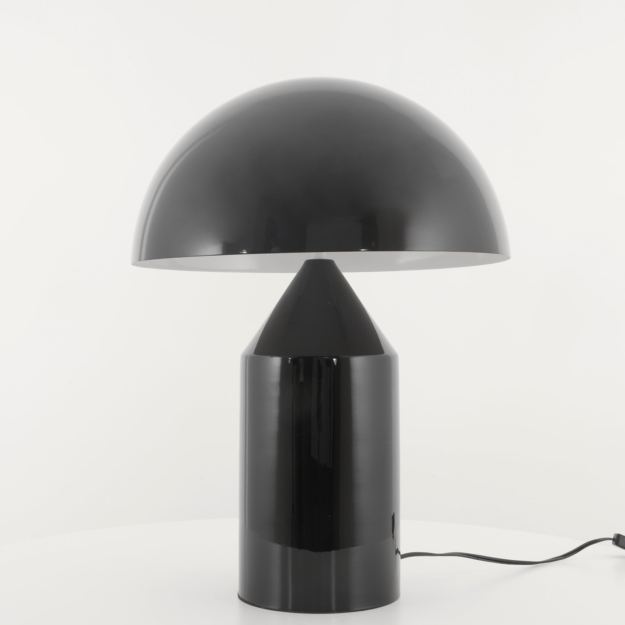 Atollo Modern Metal Table Lamp - Minimalist Design for Living Room, Bedroom & Office - Dimmable LED Desk Light for Home Decor & Workspace Lighting