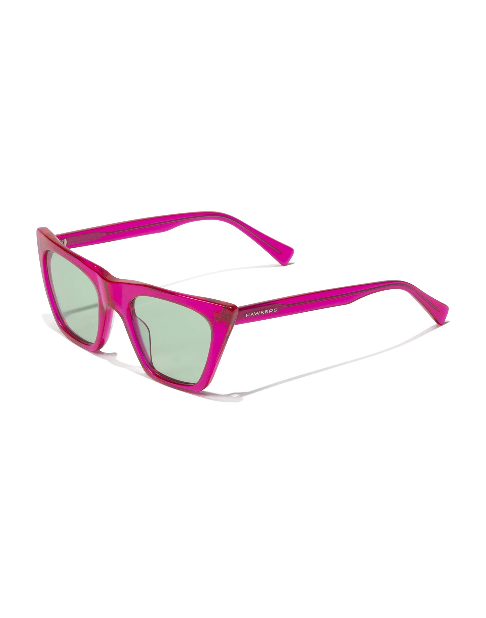 HAWKERS Women's Hypnose Sunglasses - Fuchsia & Green Lens - Stylish UV Protection for Outdoor Activities, Beach, and Driving