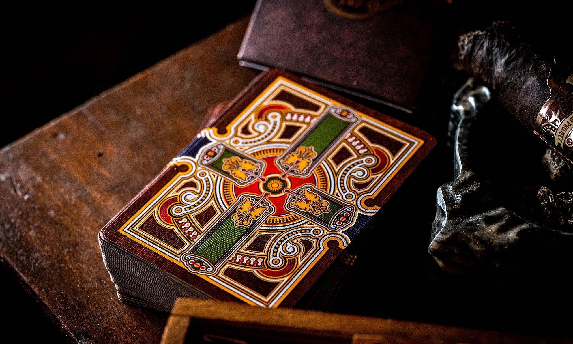 Premium Gold Maduro Playing Cards - 2nd Edition | Luxury Poker & Card Games for Parties, Magic Tricks & Collectors