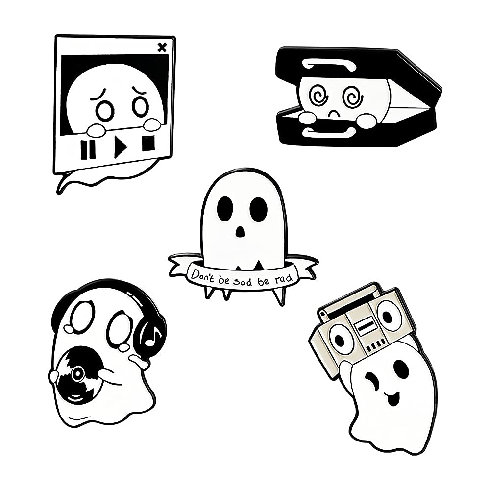 Anime Enamel Pins Set for Backpacks & Hats - Cute Cartoon Brooches for Jackets & Outfits