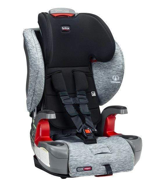 Britax Grow With You Clicktight Booster Car Seat - Safe & Adjustable for Kids 3-12 Years - Perfect for School, Travel & Family Road Trips