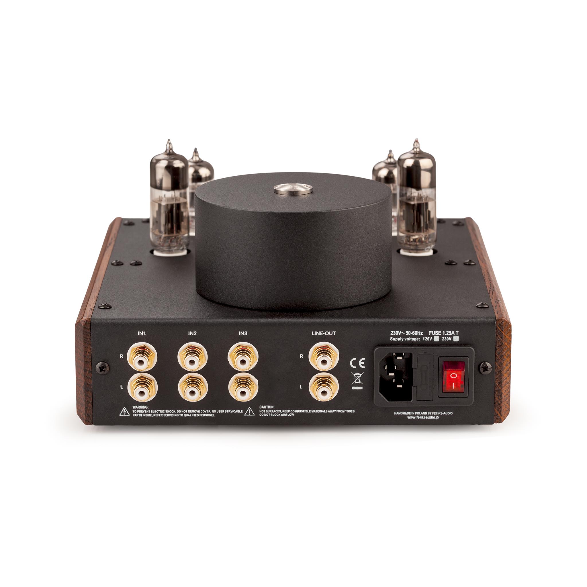 Feliks Audio Echo Mk II High-End Tube Headphone Amplifier - Open-Back Design for Audiophiles & Studio Professionals - Perfect for Home Listening & Professional Audio Production