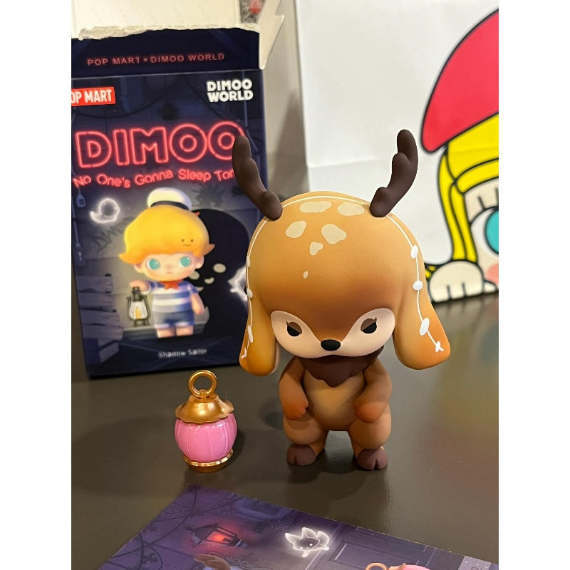 DIMOO No One's Gonna Sleep Tonight Series Deer Monster Collectible Figure - Cute Anime Style Blind Box Toy for Display & Gifts | Perfect for Home Decor, Office Desk, and Pop Culture Collections