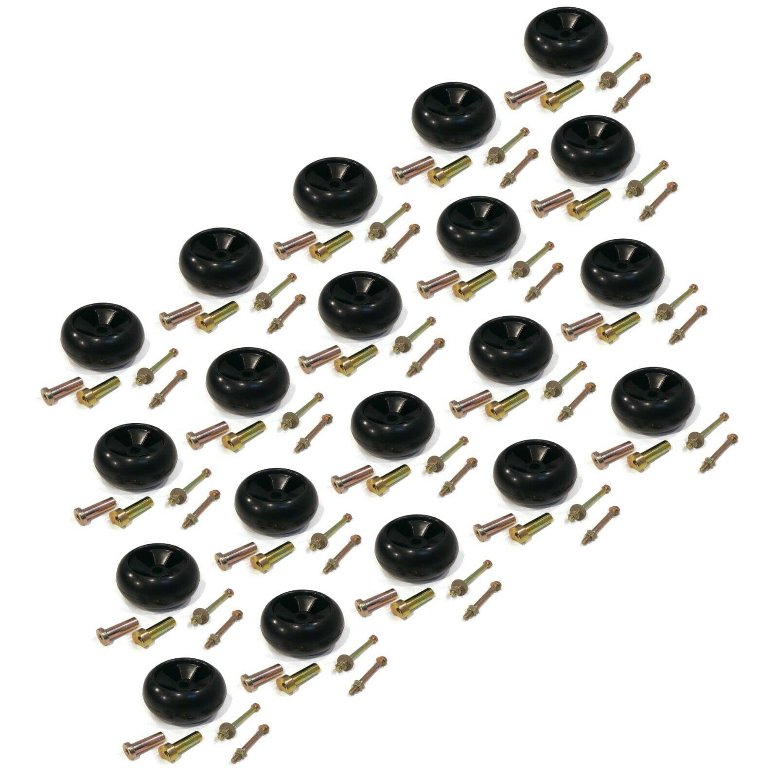 20 Pack Deck Wheel Kit for Murray 092265, 092265MA, 92265, 92265MA Lawn Mower - Replacement Parts for Smooth Lawn Mowing & Easy Maneuvering