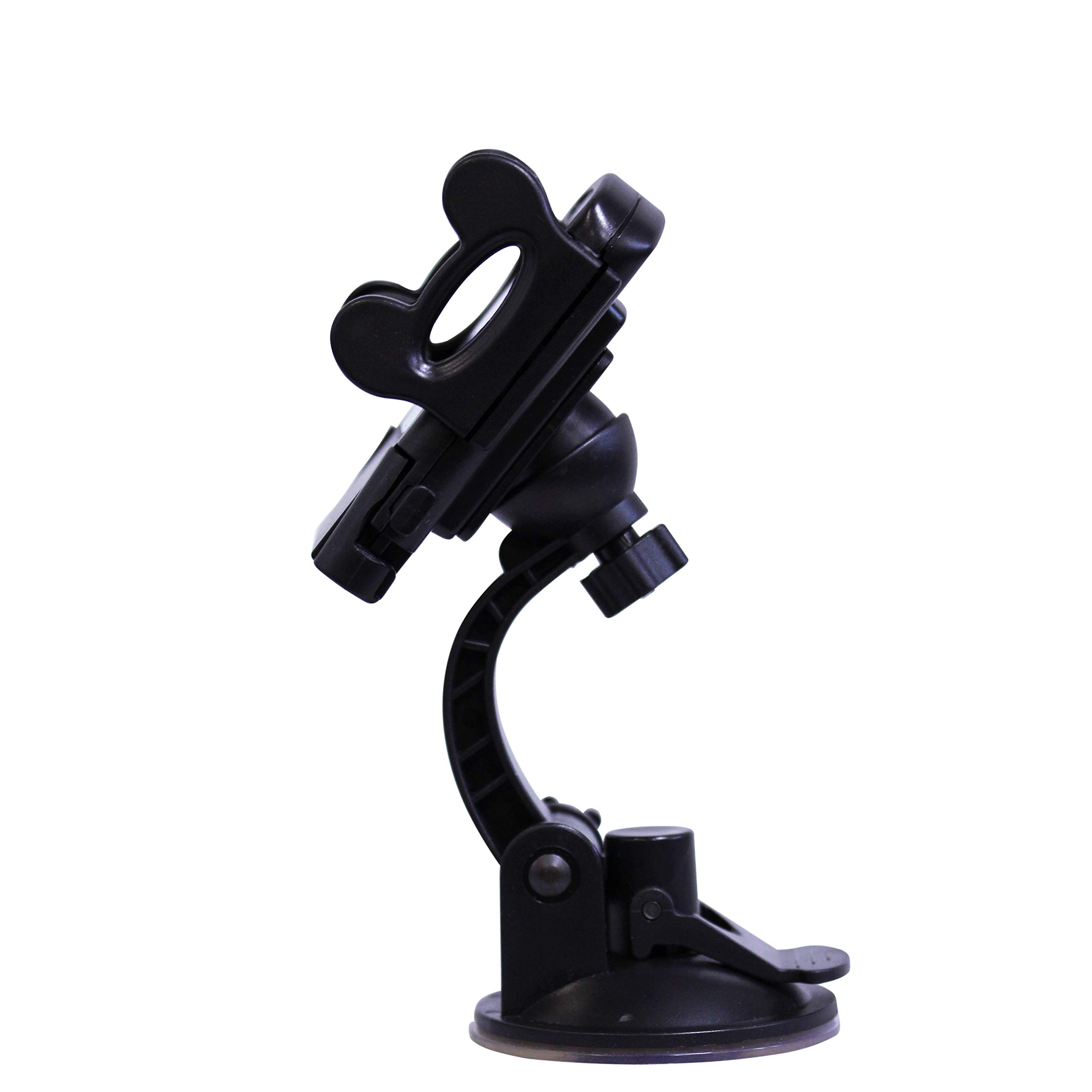 MaximalPower 3-in-1 Universal Car Phone Holder Mount - Windshield, Air Vent & Dashboard Compatible for iPhone, Samsung & Smartphones | Perfect for GPS Navigation, Hands-Free Calling & Road Trips