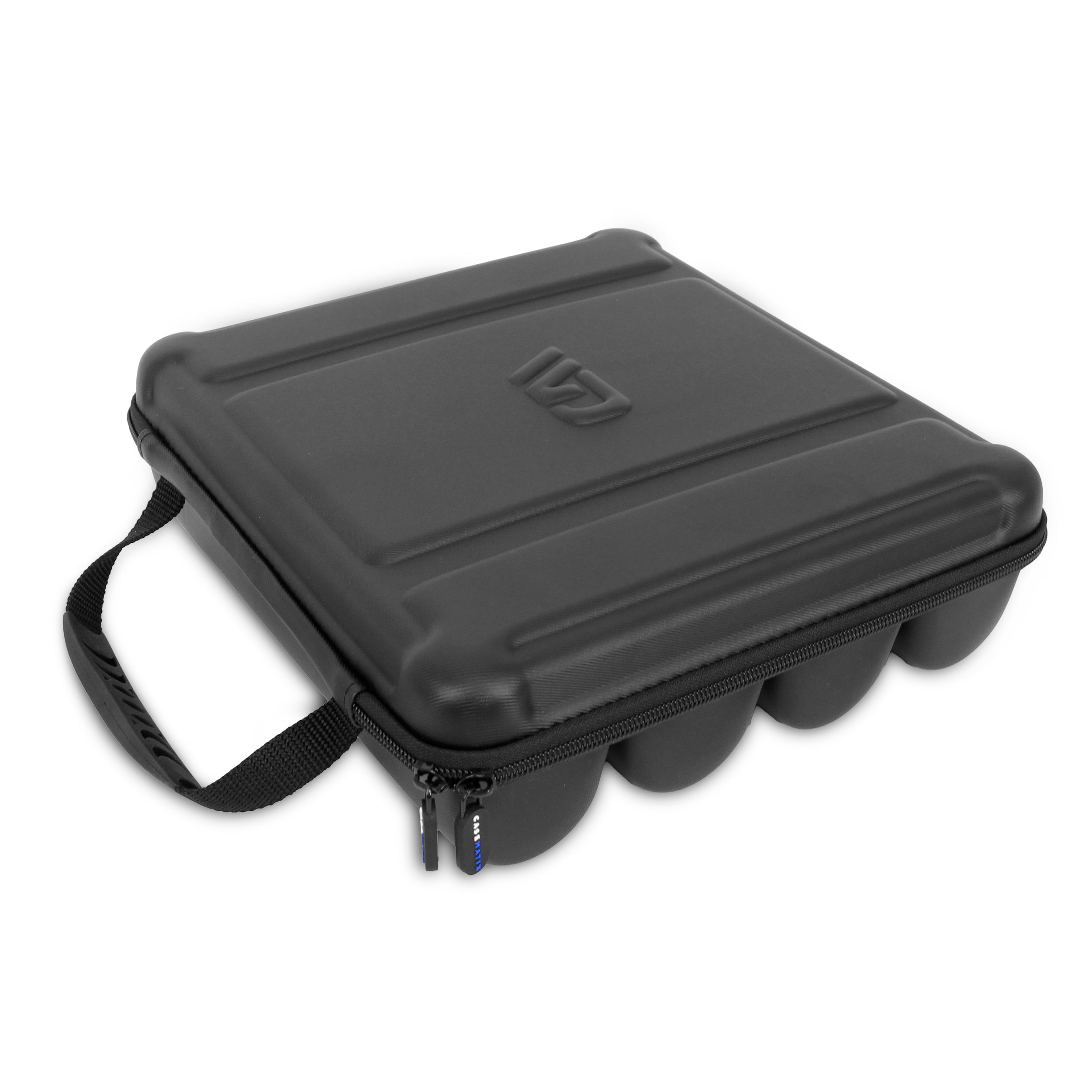 CASEMATIX Wireless Microphone Case - Compatible with Sennheiser, Shure & More (Holds 4 Mics Up to 10.75