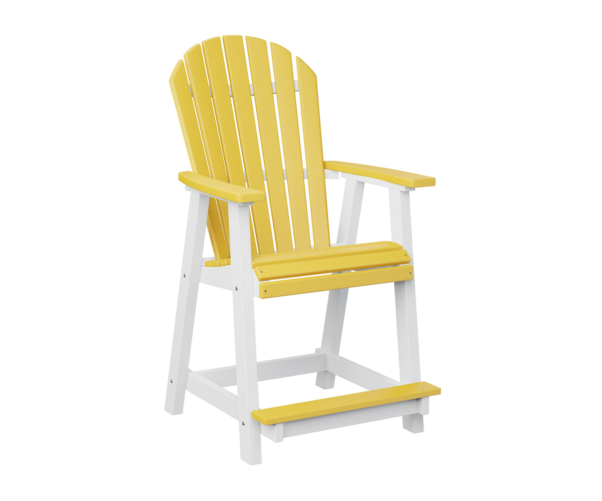 Berlin Gardens Comfo Back Counter Chair - Comfortable Bar Stool for Kitchen Island, Breakfast Nook & Home Bar - Adjustable Height & Padded Seat
