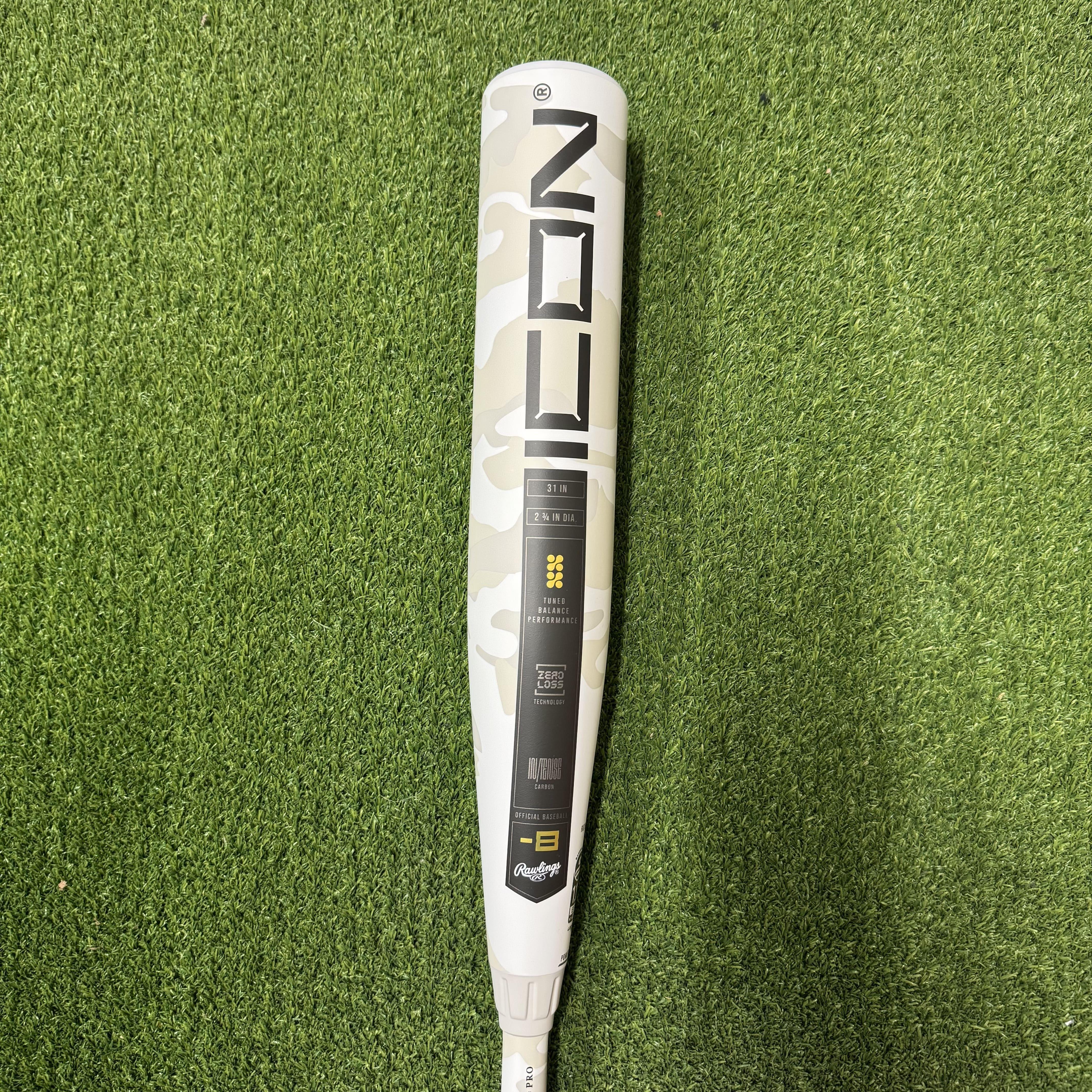 2025 Rawlings Icon 8 USSSA Baseball Bat -31/23 (RUT5I8) | High Performance Youth Baseball Bat for USSSA Tournaments & Training | Perfect for Little League, Travel Ball & Practice