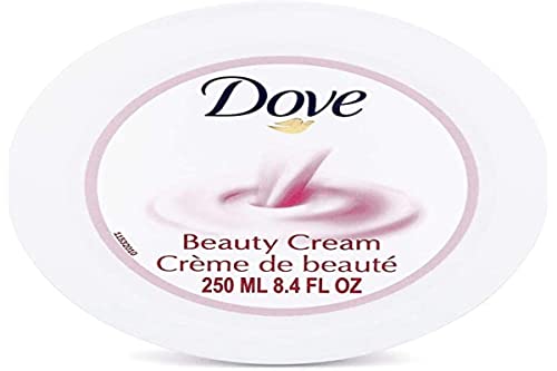 Dove Nourishing Body Cream for Face, Hands & Body - 24 Hour Moisturizing Lotion for Normal to Dry Skin - 8.4 Fl Oz - Perfect for Daily Hydration & Soft Skin Care Routine