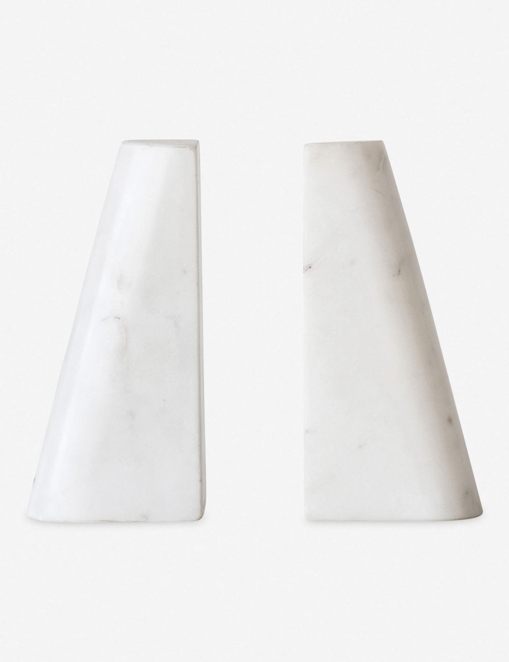 Elegant Cavallo Marble Bookends Set of 2 - Heavy Duty Stone Book Holder for Shelves - Perfect for Home Office, Library & Gift Giving