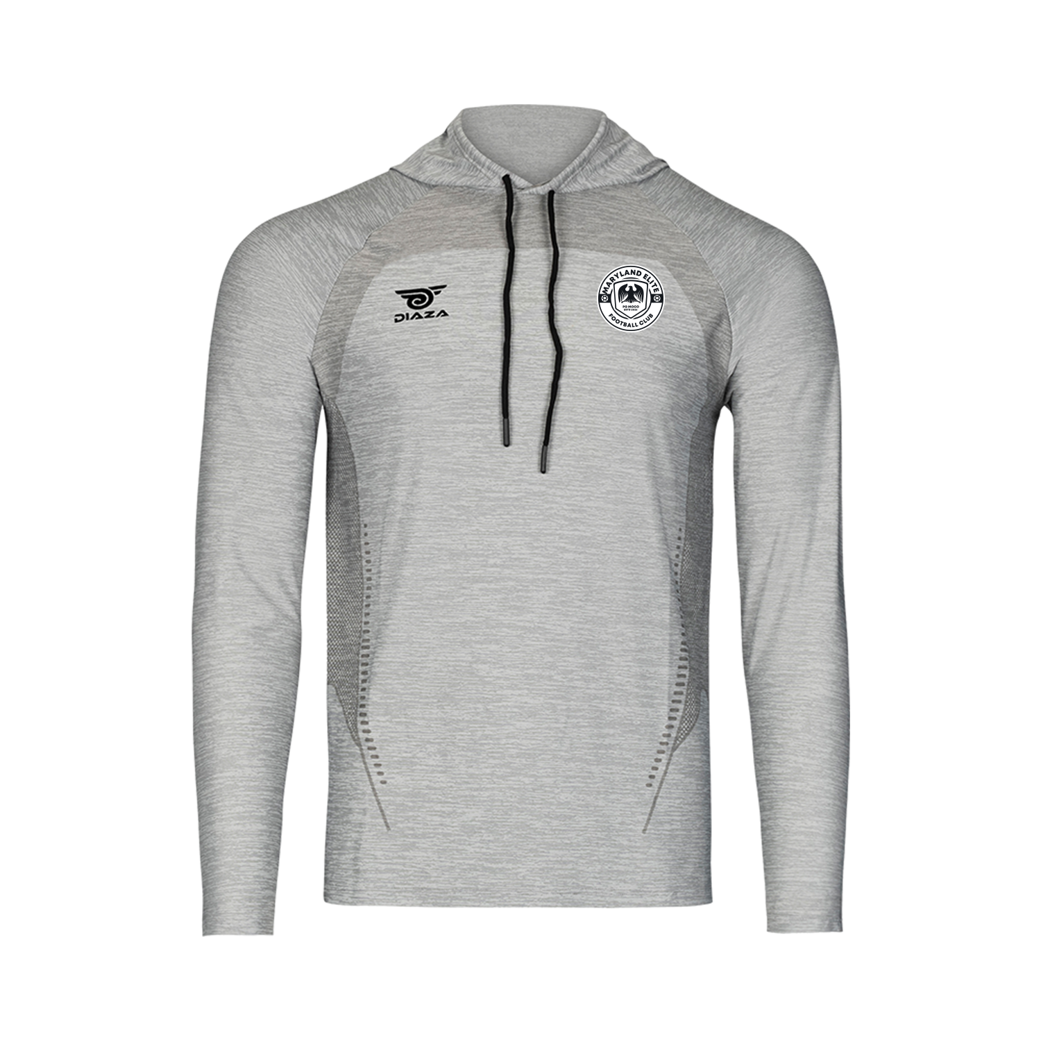 MD Elite Suba Hooded Long Sleeve for Men - Lightweight Athletic Pullover with Thumb Holes - Perfect for Running, Hiking & Outdoor Activities