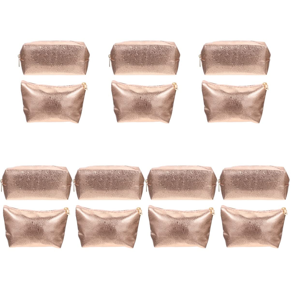 Beavorty 4-Piece Cosmetic Pouch Set - Waterproof Makeup Travel Bag Organizer with Zipper for Women | Perfect for Travel, Gym, and Daily Beauty Storage