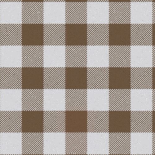Authentic Border Shepherd's Check Tartan Scarf - Brown & White Plaid Wool Wrap for Winter Fashion & Outdoor Activities
