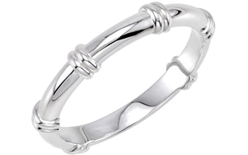 Stackable 3.5mm Sterling Silver Life Ring for Women - Dainty Minimalist Jewelry for Everyday Wear, Stacking Rings, Anniversary Gifts & Special Occasions