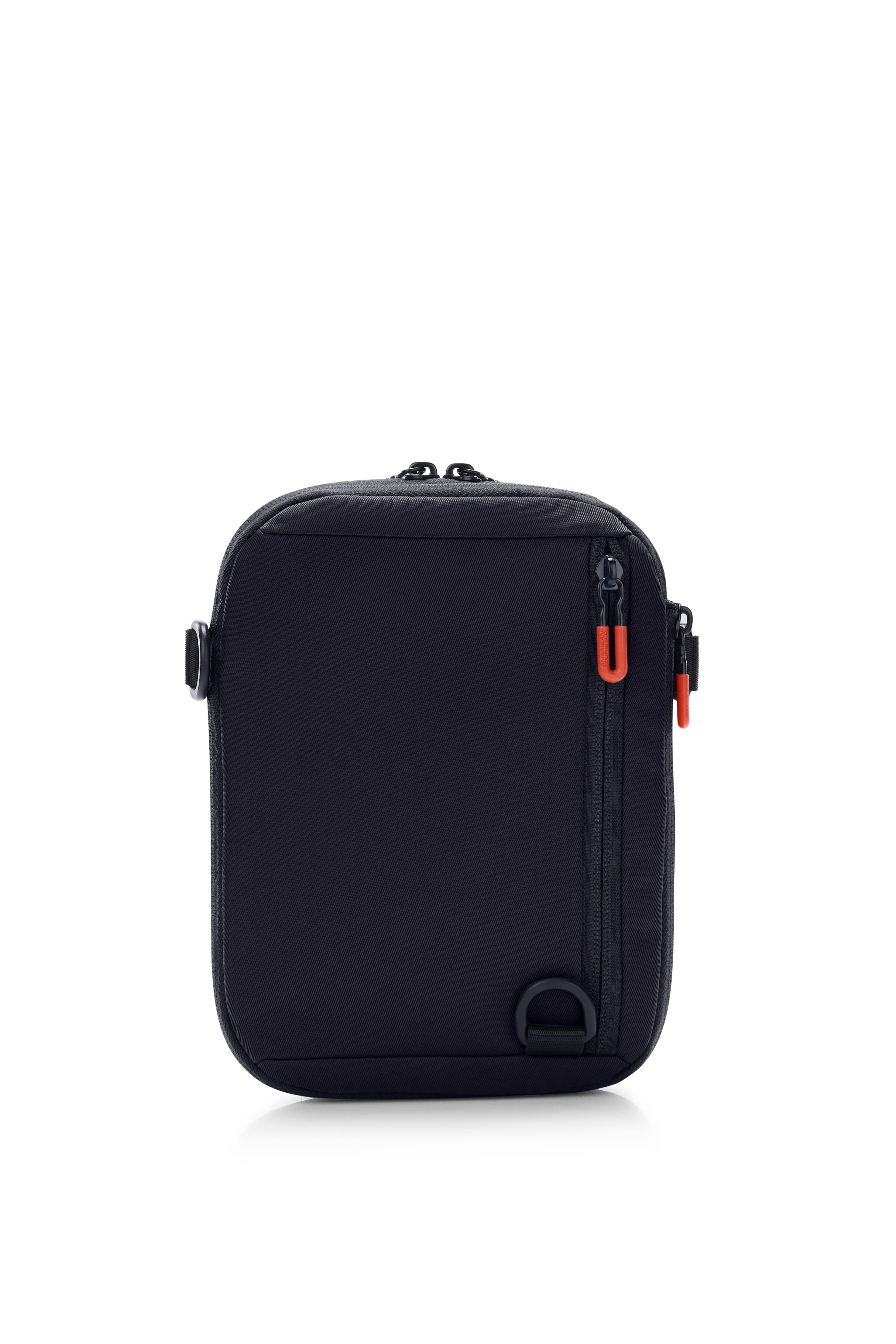 American Tourister Vega 3.0 Orbit Crossbody Bag - Lightweight Travel Purse for Women, Anti-Theft Shoulder Bag with Adjustable Strap (Black) | Perfect for Daily Commute, Shopping & Travel Accessories