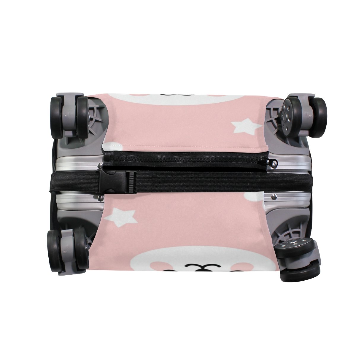 Stylish Panda Star Cloud Luggage Cover Protector - Travel Suitcase Protector for Kids, Men & Women | Perfect for Airplane, Train & Vacation Travel