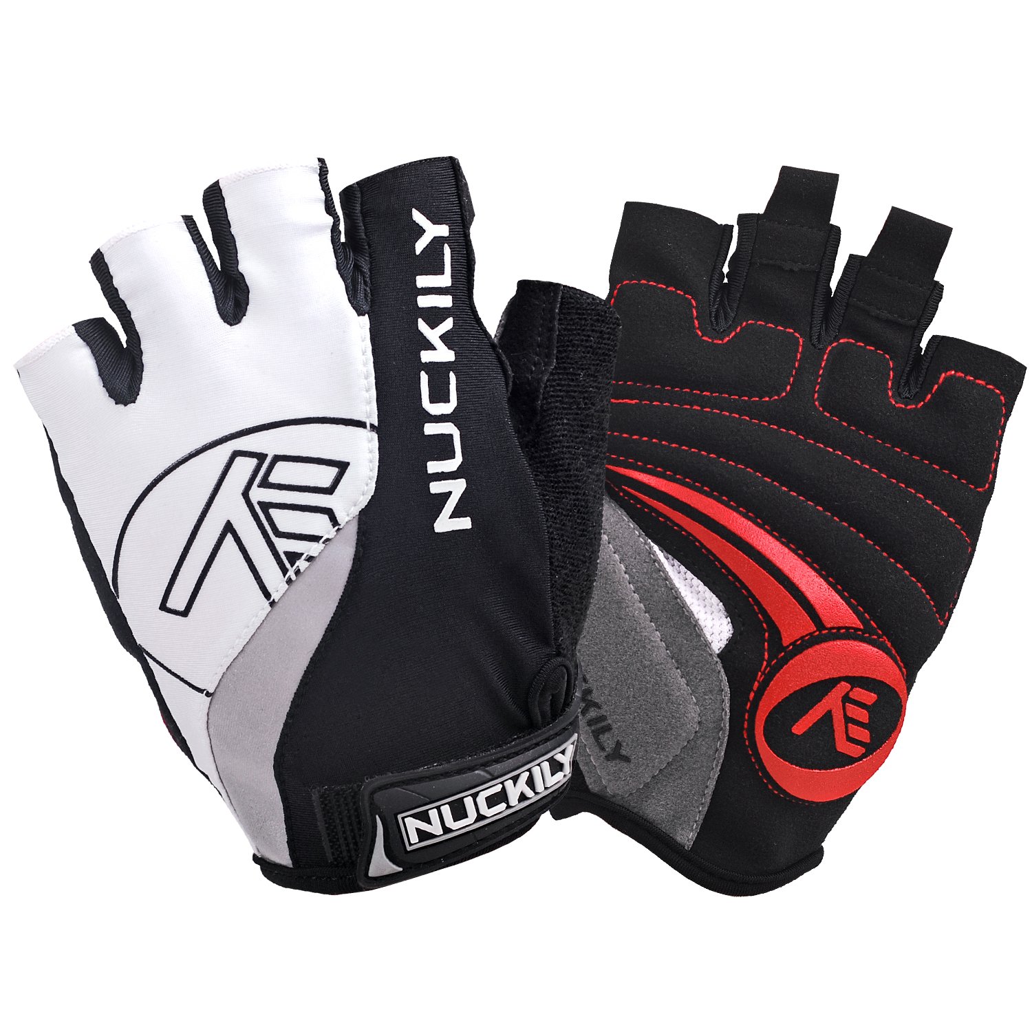 **NUCKILY Unisex Short Finger Cycling Gloves - Breathable & Shock-Absorbing for Mountain & Road Biking - Perfect for Commuting, Training & Outdoor Adventures**