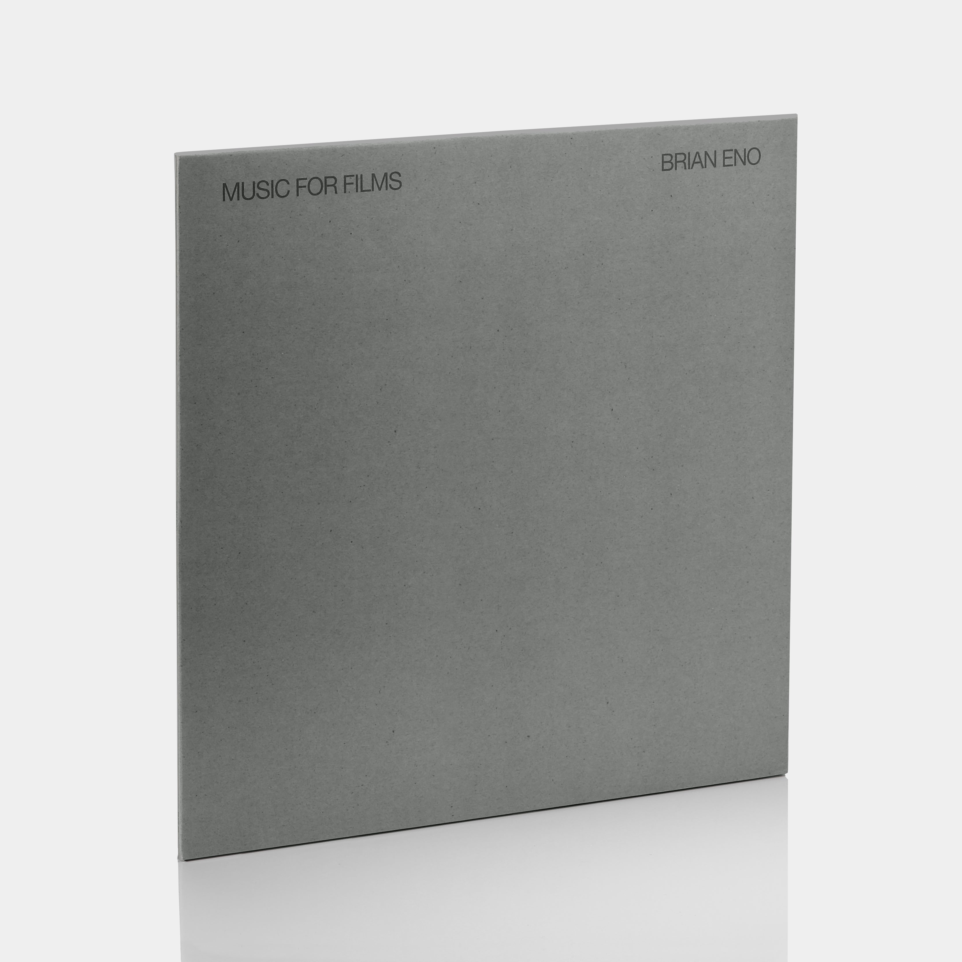 Brian Eno Music For Films LP Vinyl Record - Ambient Soundtrack for Relaxation, Meditation & Home Decor - Perfect for Audiophiles & Film Enthusiasts