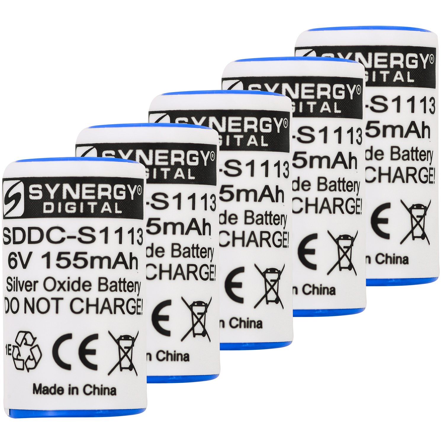 Interstate DRY6011 Replacement Battery Combo-Pack - 5 x SDDC-S1113 Batteries for Medical Devices, Security Systems & Emergency Equipment - Long-Lasting Power Supply