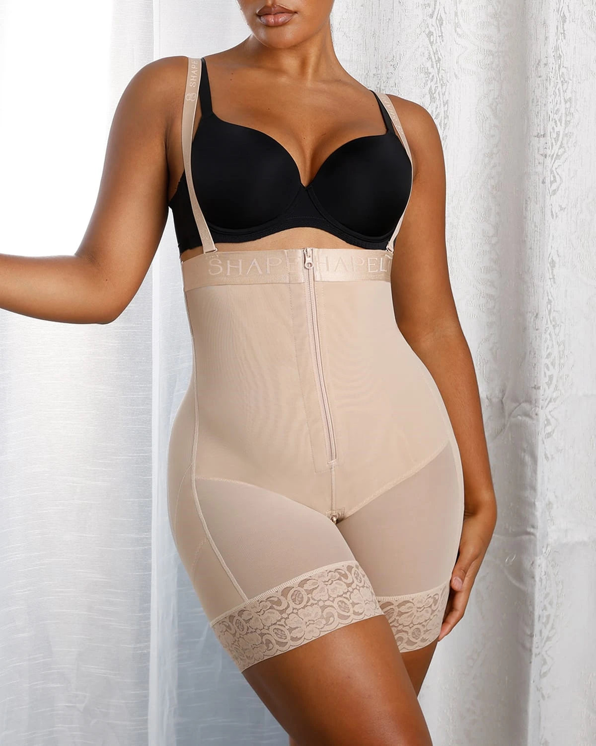 AirSlim® Firm Tummy Control Shapewear Bodysuit with Butt Lifting - Slimming Underwear for Women, Perfect for Workout, Wedding & Everyday Wear