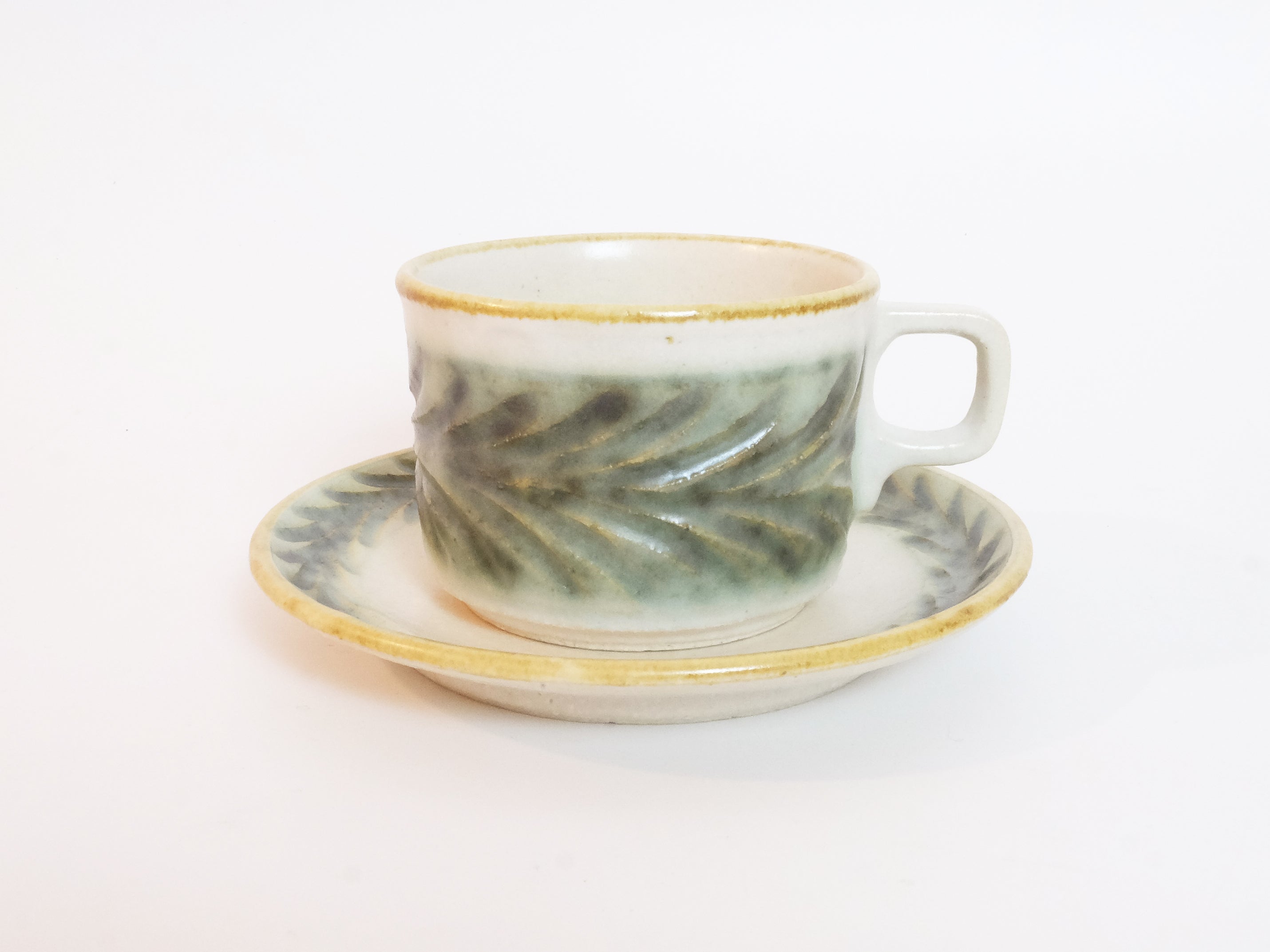 Laur Series Porcelain Tea Cup and Saucer Set by Mishio Suzuki - Elegant Japanese Tea Set for Afternoon Tea, Coffee Break & Gift Giving