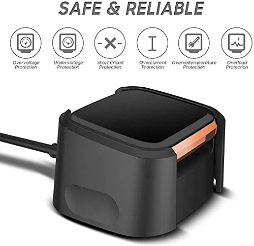 AWINNER Replacement USB Charging Dock for Fitbit Versa 2 Smartwatch - 3Ft Durable Charger Cable Compatible with Versa 2 Health & Fitness Tracker | Perfect for Home, Office & Travel Charging