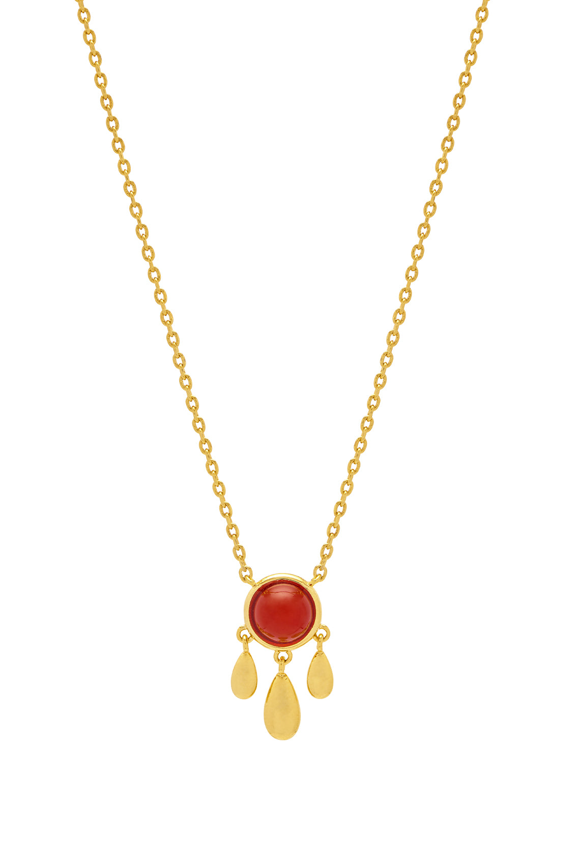Natural Gemstone Droplet Pendant Necklace for Women - Elegant Handmade Jewelry Gift for Birthday, Anniversary & Special Occasions | Perfect for Daily Wear, Date Nights & Formal Events