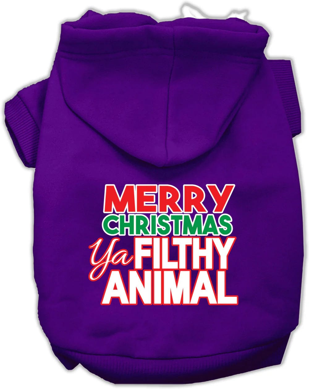 Christmas Ya Filthy Animal Hoodie - 5 Color Options for Holiday Gifts & Festive Outfits