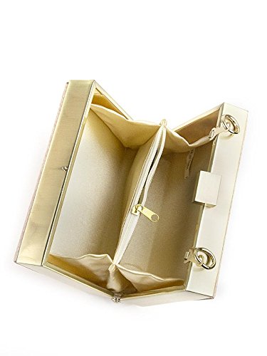 Python Print Box Clutch Minaudiere - Stylish Women's Evening Bag for Parties, Weddings & Special Occasions - Elegant Handheld Purse with Unique Snake Design