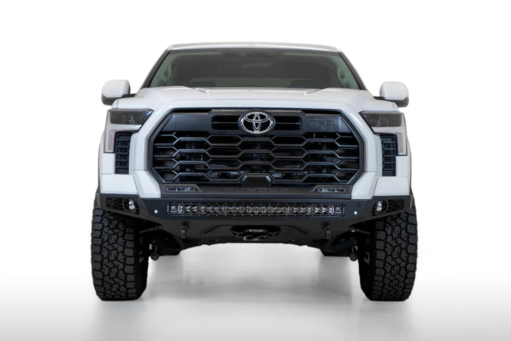 2022+ Toyota Tundra Stealth Fighter Winch Front Bumper - Heavy Duty Off-Road Bumper for Truck Protection & Recovery | Perfect for Off-Roading, Overlanding & Truck Customization