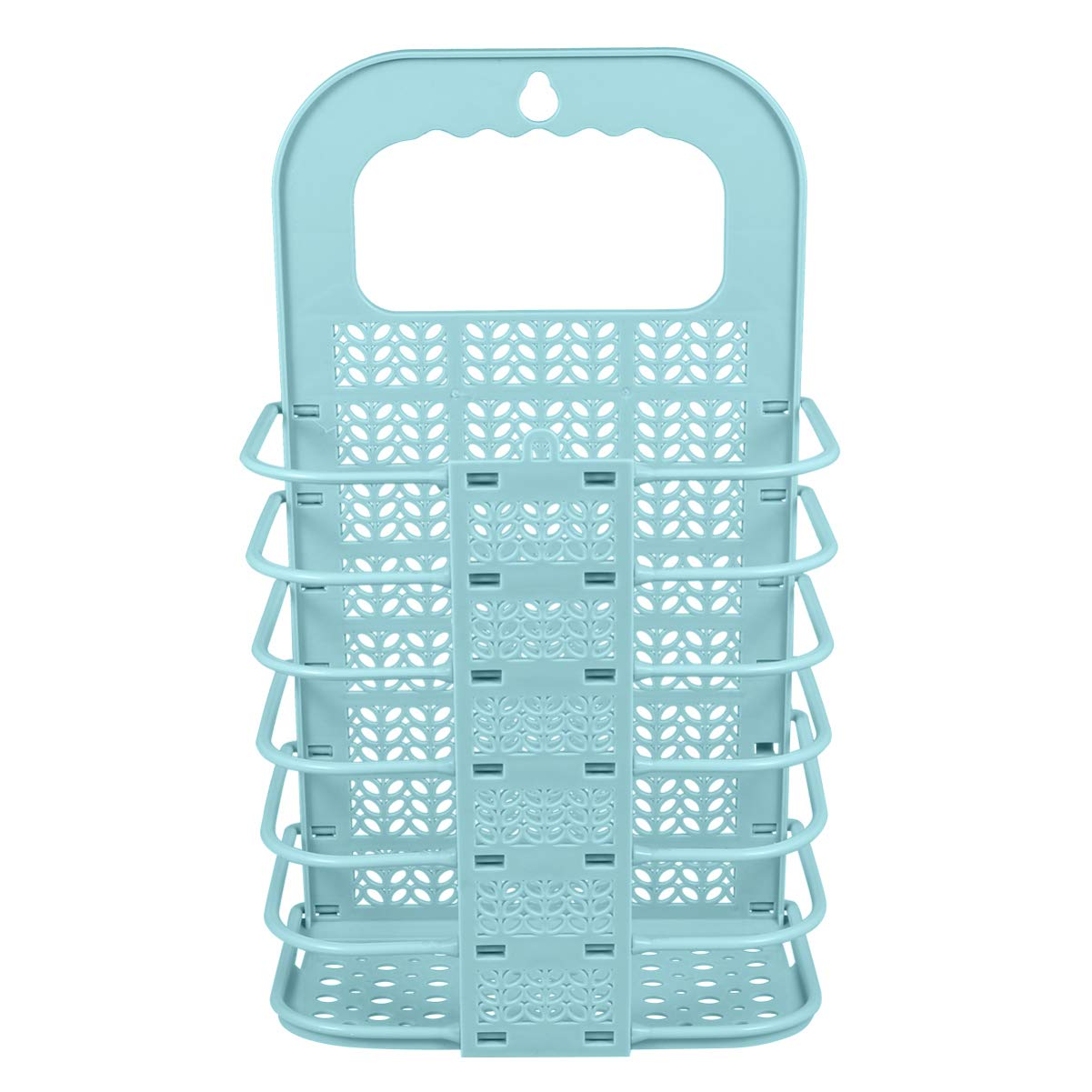 Balacoo Foldable Fruit Feeder & Collapsible Laundry Basket - Multi-Purpose Storage for Guinea Pigs, Bath Tub Organizer, Double Opening Straw Basket - Perfect for Pet Care, Laundry, and Bathroom Organization