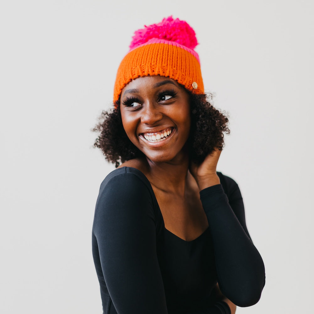 Alpine Snow Beanie - Warm Winter Knit Hat for Men & Women - Skiing, Snowboarding & Outdoor Activities