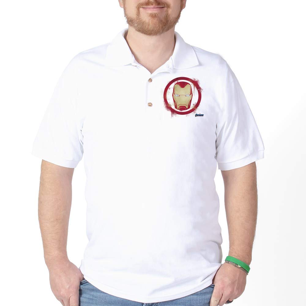 Iron Man Golf Polo Shirt - Pique Knit for Golf & Casual Wear