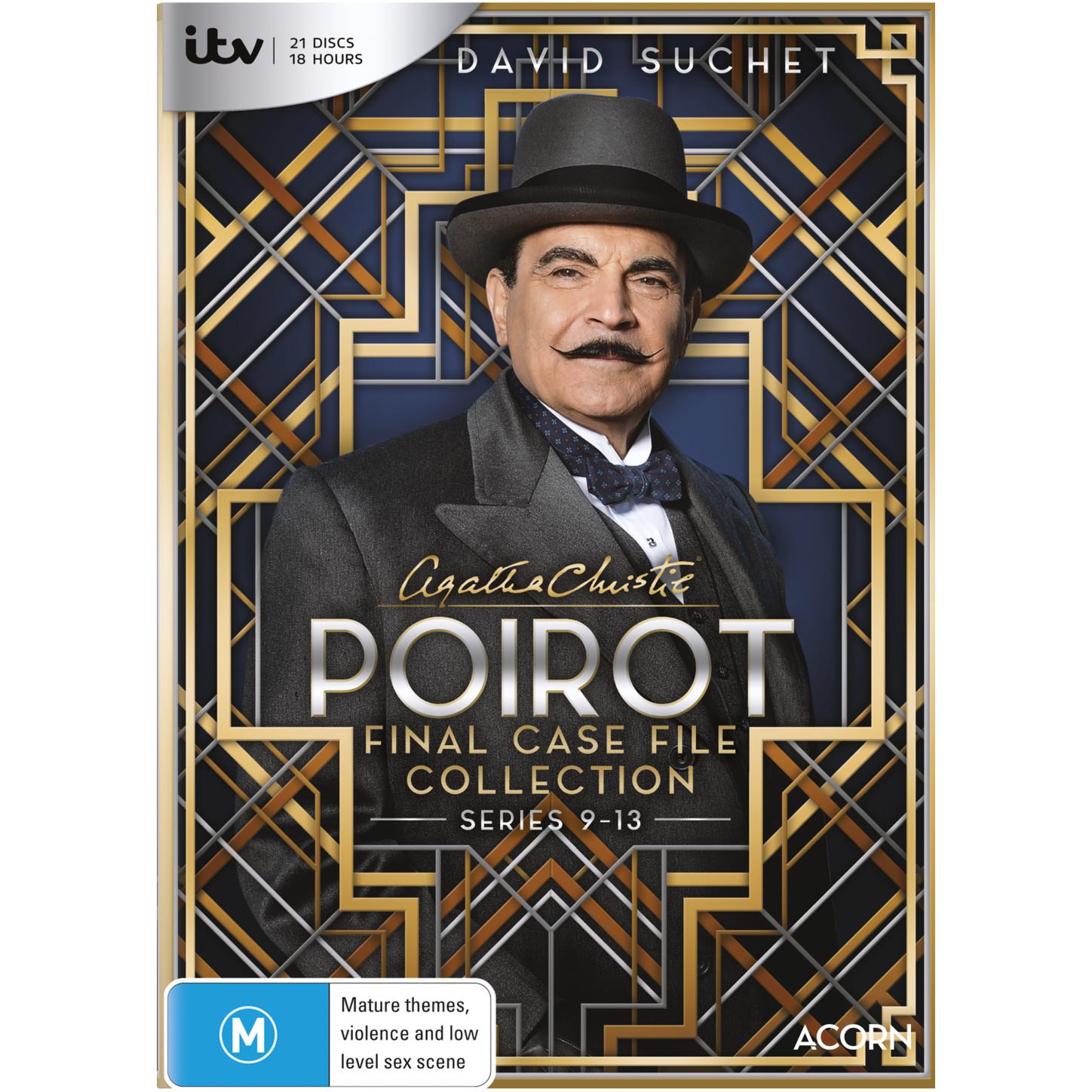 Agatha Christie's Poirot Early Case File Collection (Series 9-13) | Hercule Poirot Mystery Books | Perfect for Crime Fiction Lovers & Book Club Discussions
