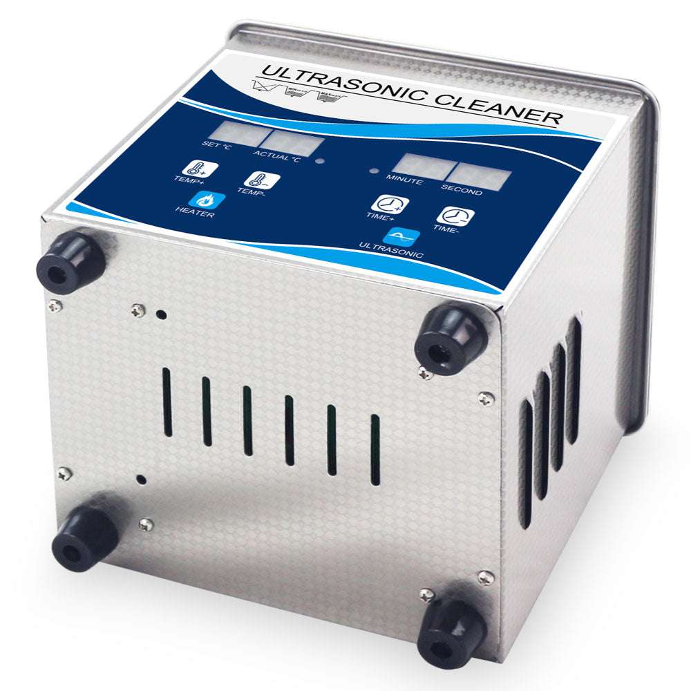 1.3L Digital Ultrasonic Cleaner for Jewelry, Glasses & Small Parts - Professional Ultrasonic Cleaning Machine with Degas Function for Home & Commercial Use