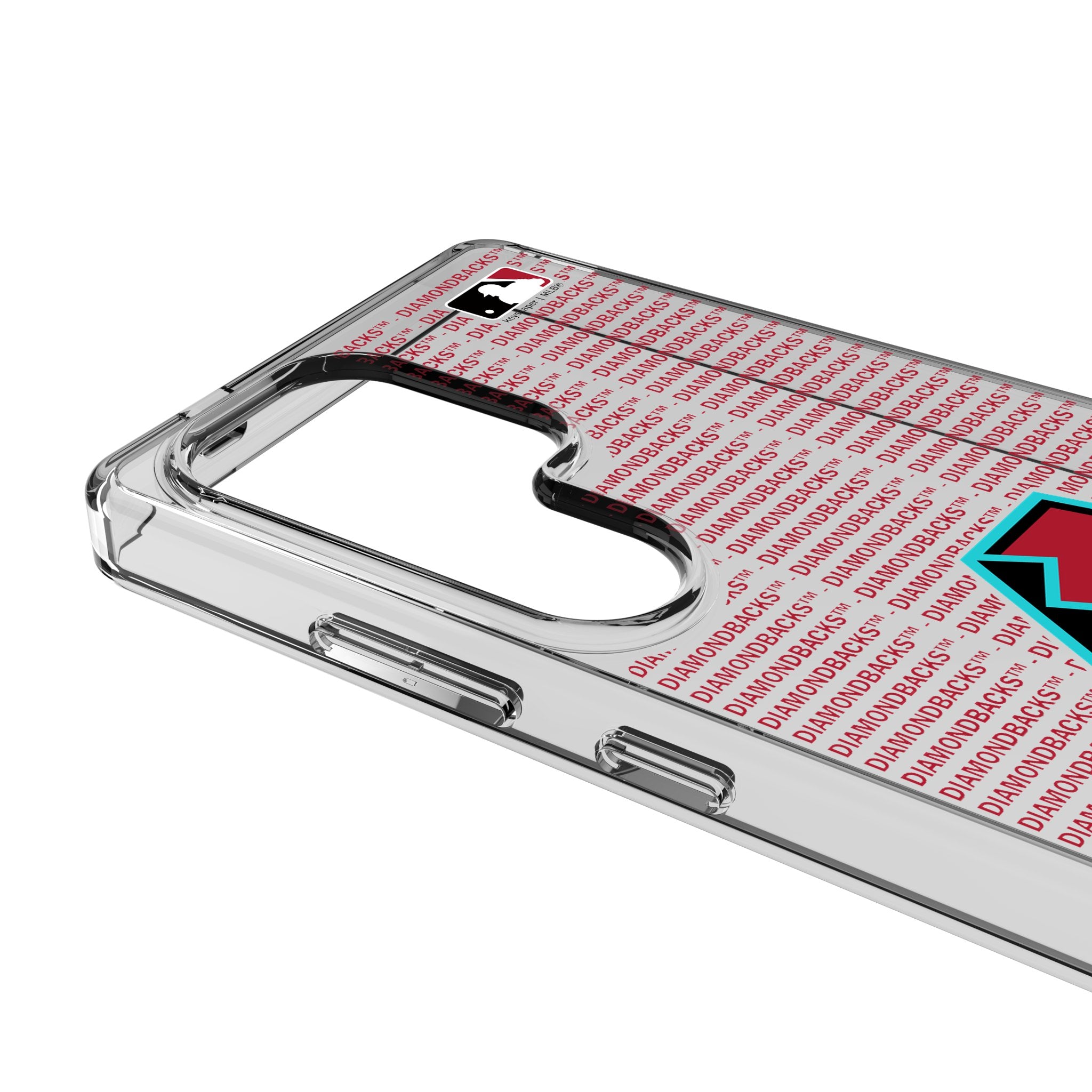 Arizona Diamondbacks Clear Phone Case for Samsung Galaxy - Durable Protective Cover with Team Logo - Perfect for Baseball Fans & Game Day Support