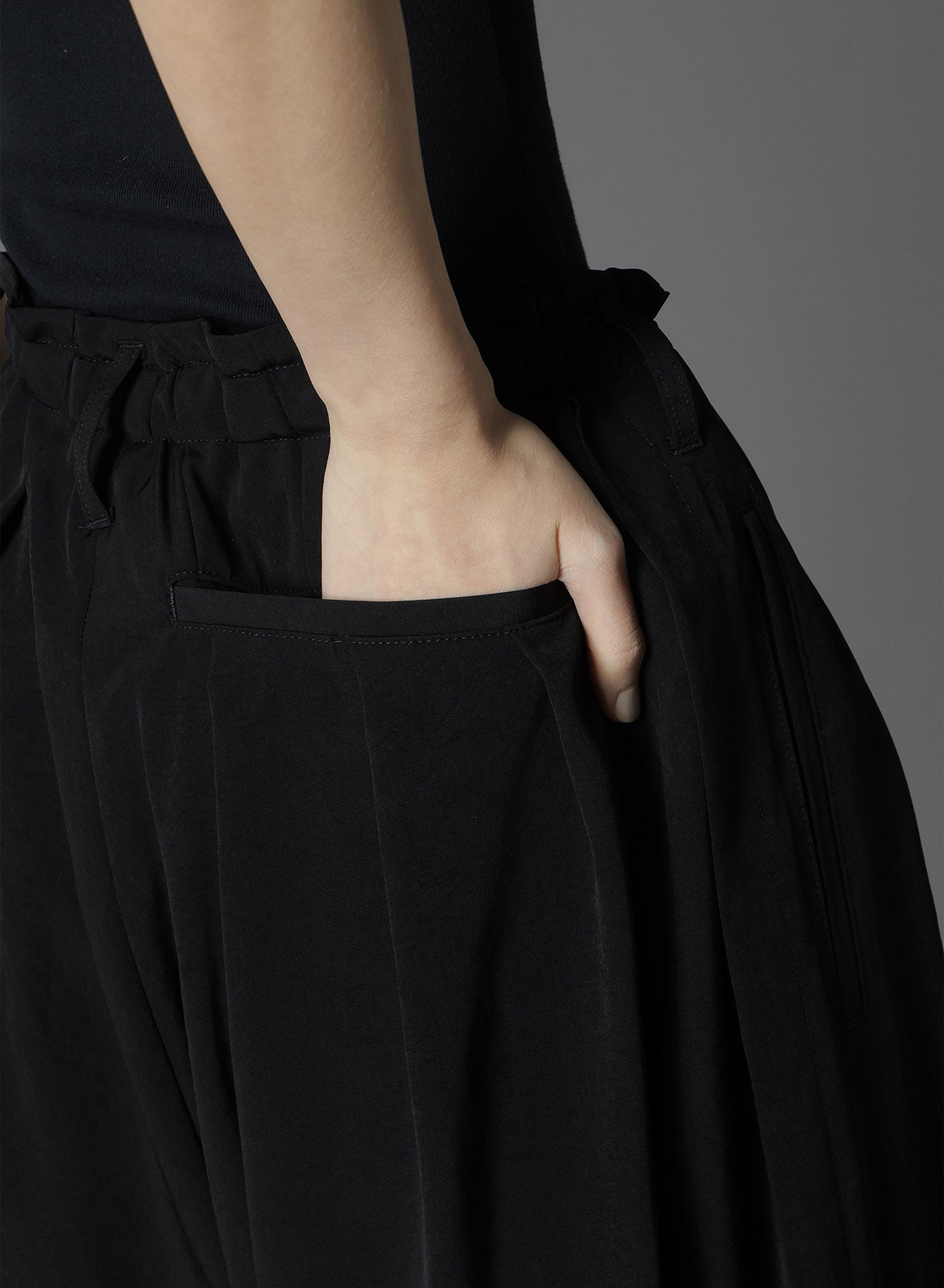 CREPE DE CHINE BALLOON PANTS for Women - Loose Flowery Trousers for Summer, Beach & Vacation - Comfortable Wide Leg Pants for Casual Wear & Boho Style