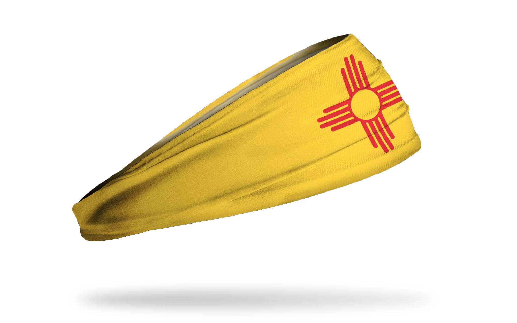 New Mexico Flag Big Bang Lite Headband - Adjustable & Comfortable Hair Accessory for Sports, Workouts, and Outdoor Activities