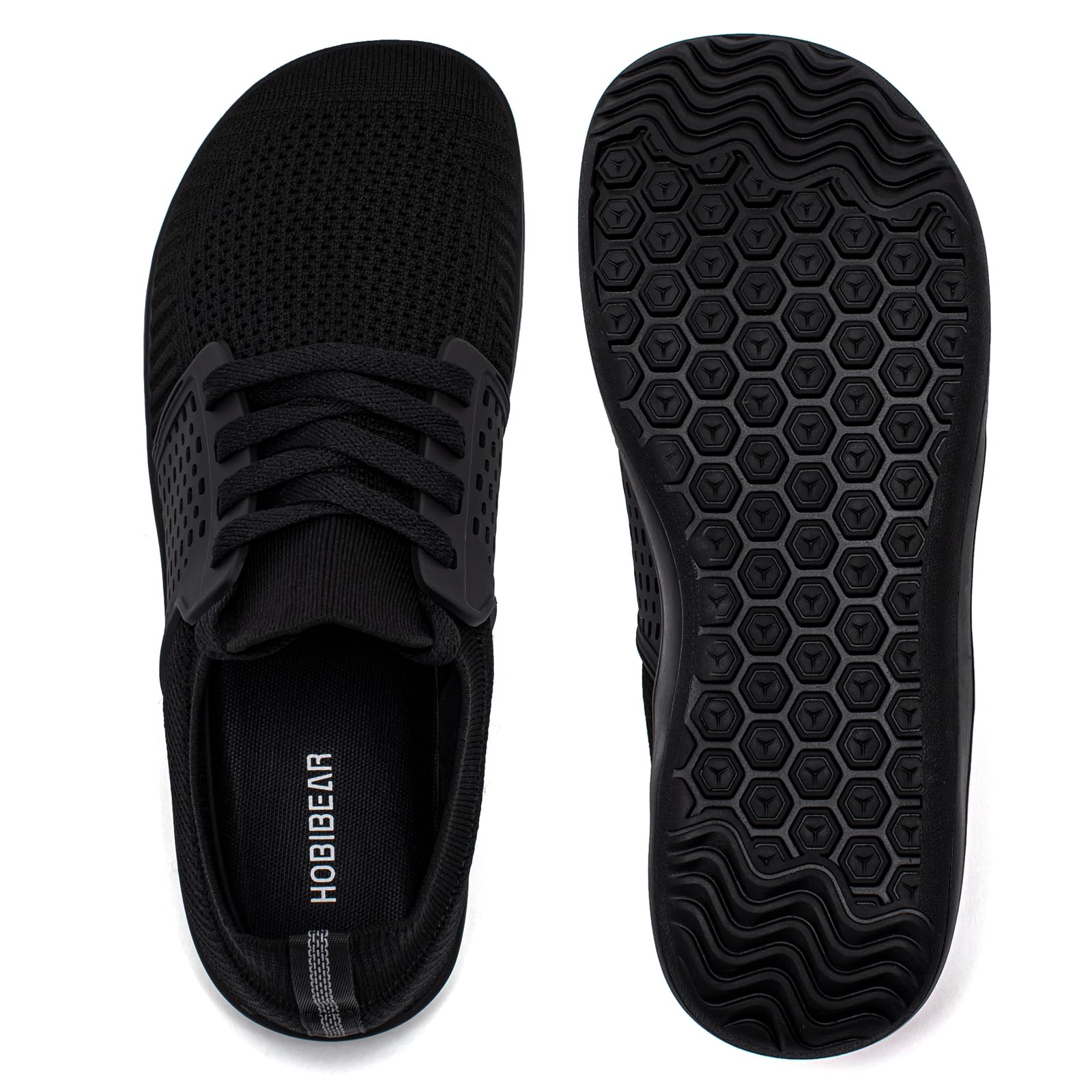 HOBIBEAR Wide Minimalist Barefoot Shoes for Men & Women - Zero Drop Sole Walking Sneakers | Optimal Comfort for Walking, Running & Outdoor Activities