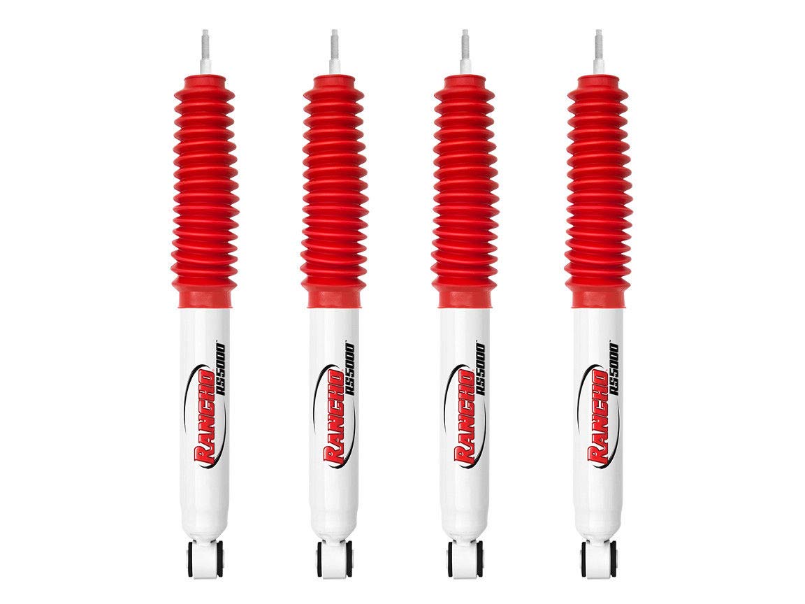 Rancho RS5000 Shock Kit for Ford F-150 4WD 1997-2003 - Front & Rear Shock Absorbers for Stock Height | Off-Road & Daily Driving Suspension Upgrade