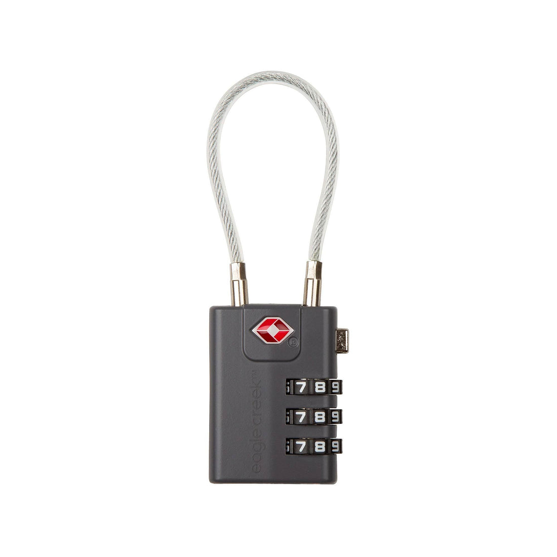 Eagle Creek TSA Approved Cable Luggage Lock - Secure Travel Essentials for Suitcases, Backpacks & Bags | Perfect for Airports, Hotels & Dorm Rooms