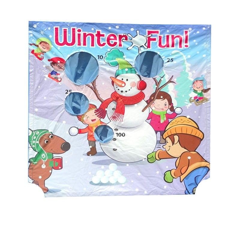 Replacement Air Frame Game Panel for Tent and Table – Ball & Bean Bag Toss Target with Net | Compatible with Air Frame Games | Perfect for Backyard Parties, School Carnivals, Birthday Events & Outdoor Family Fun