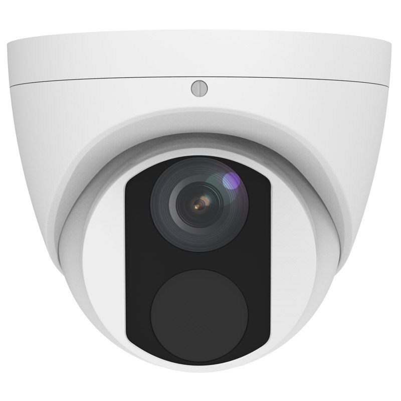Alibi Vigilant Performance 8MP 98ft IR Fixed IP Turret Security Camera - Outdoor Surveillance for Home & Business Protection