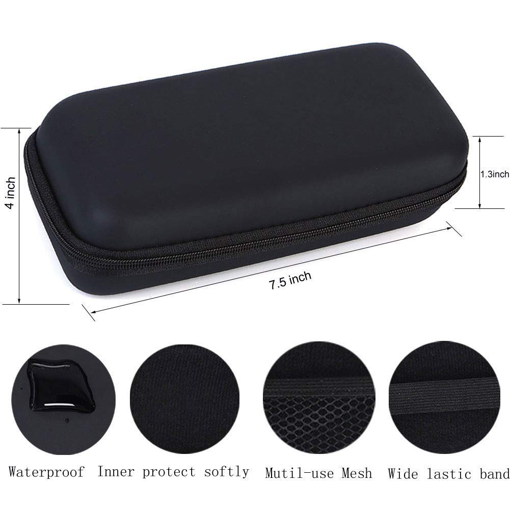 INVODA Hard Travel Storage Case for Solo One Blade Full Body Trimmer & Shaver - Waterproof EVA Protective Carrying Pouch - Perfect for Travel, Gym, and Home Organization