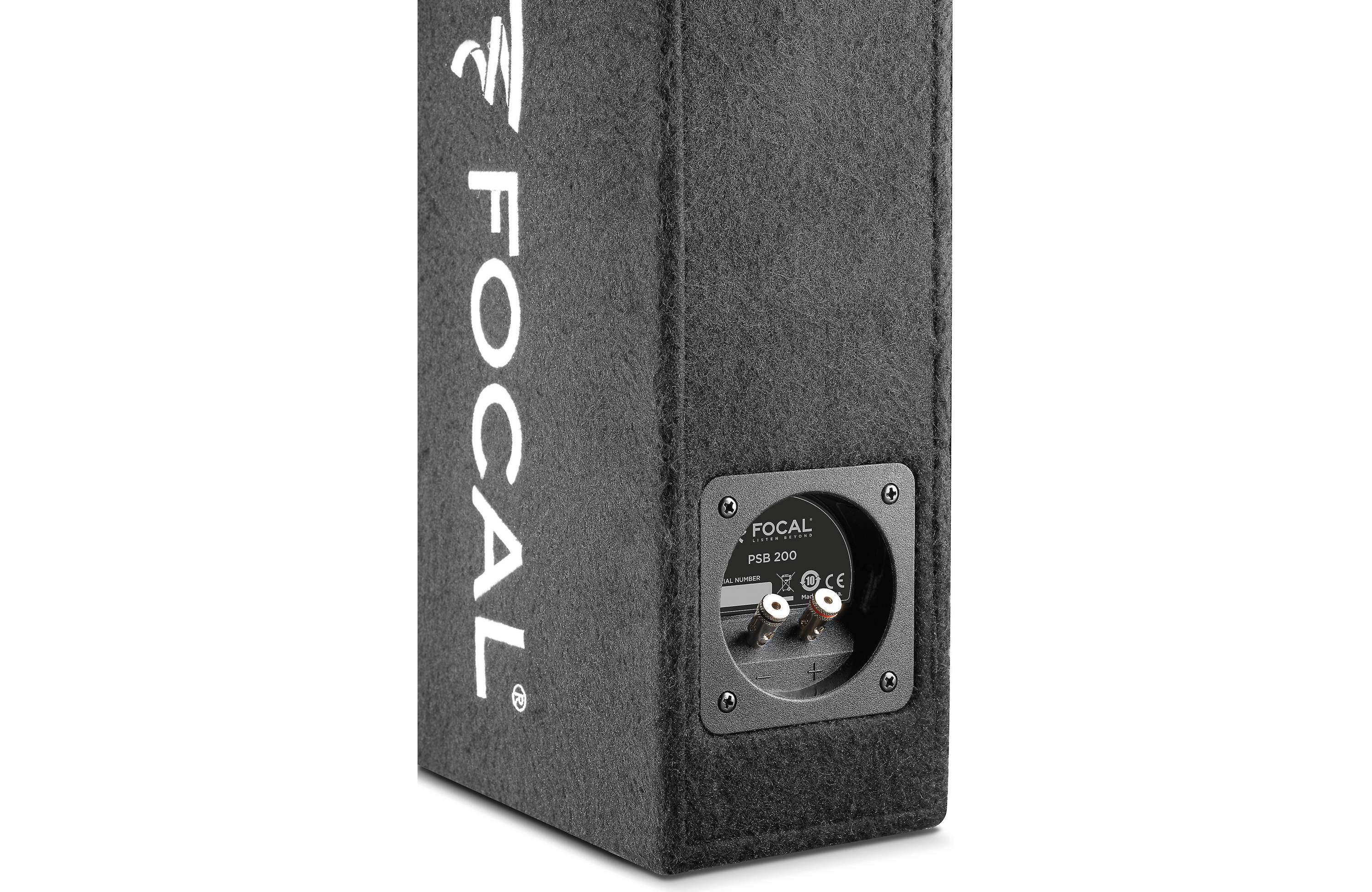 Focal PSB200 8 Inch Shallow Subwoofer - Passive Sealed Enclosure for Car Audio & Home Theater Systems | Deep Bass for Music & Movies