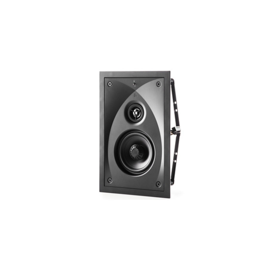 Definitive Technology Dymension DW 45 MAX 4.5-Inch In-Wall Speaker - High Performance Home Theater & Surround Sound System for Living Room, Bedroom, or Office