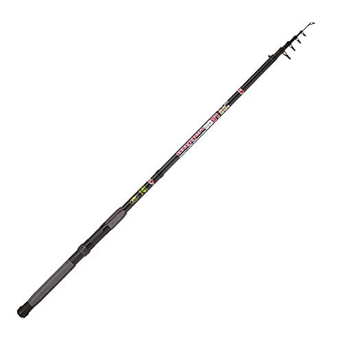 Jackal Outdoors Lineaeffe Oxygen Carbon Concept 2.1m / 7' Telescopic Fishing Rod - Lightweight Carbon Fiber for Freshwater & Saltwater Angling