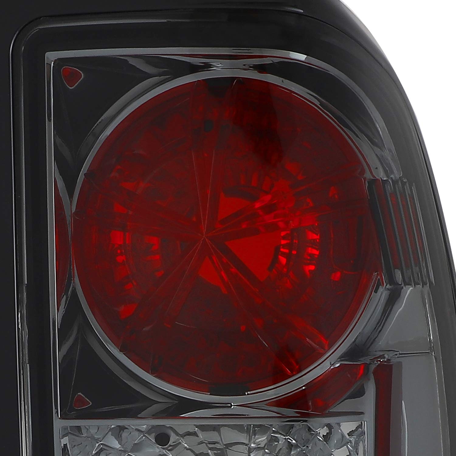 AKKON Smoke LED Tail Lights for Nissan Frontier Pickup Truck - Complete Left & Right Set with Brake & Turn Signals - Perfect for Off-Roading & Night Driving