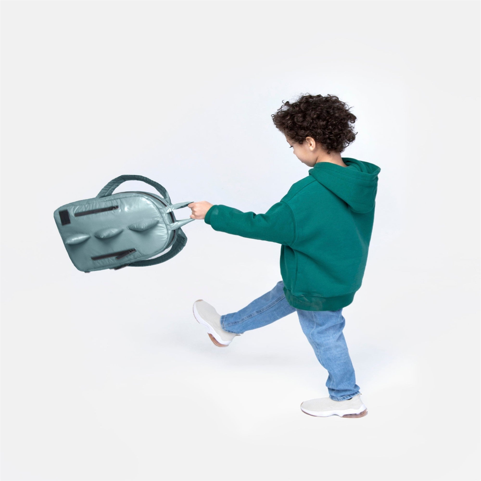 7AM Enfant Dino Backpack for Kids - Cute Dinosaur School Backpack with Adjustable Straps & Multiple Pockets - Perfect for School, Travel & Daycare Use