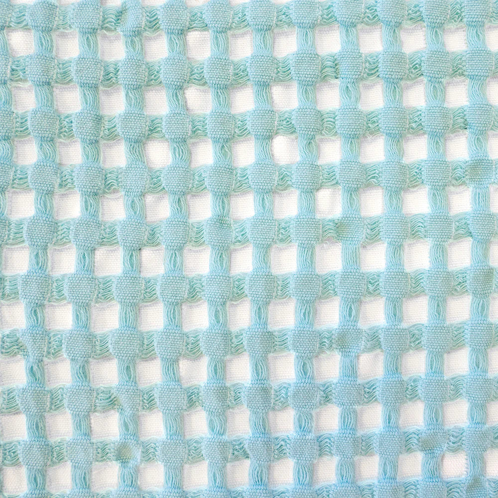 Bambury Dora Cushion Aqua Blue - Soft Throw Pillow for Sofa, Bed, Nursery Decor - Perfect for Living Room, Bedroom & Baby Room Comfort